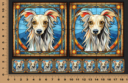 DecoCraft - Scenic Elevated Texture Tiles - Chinese Crested