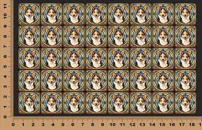 DecoCraft - Scenic Elevated Texture Tiles - Corgi I