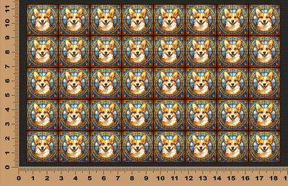 DecoCraft - Scenic Elevated Texture Tiles - Corgi II