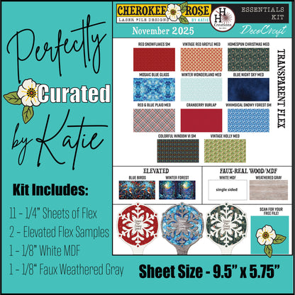 DecoCraft - Cherokee Rose - Katie's Mega Essentials Kit - Nov 2025