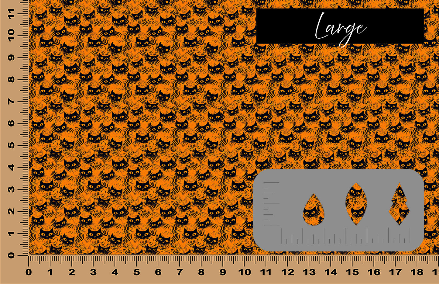 DecoCraft - Halloween - Black Cats