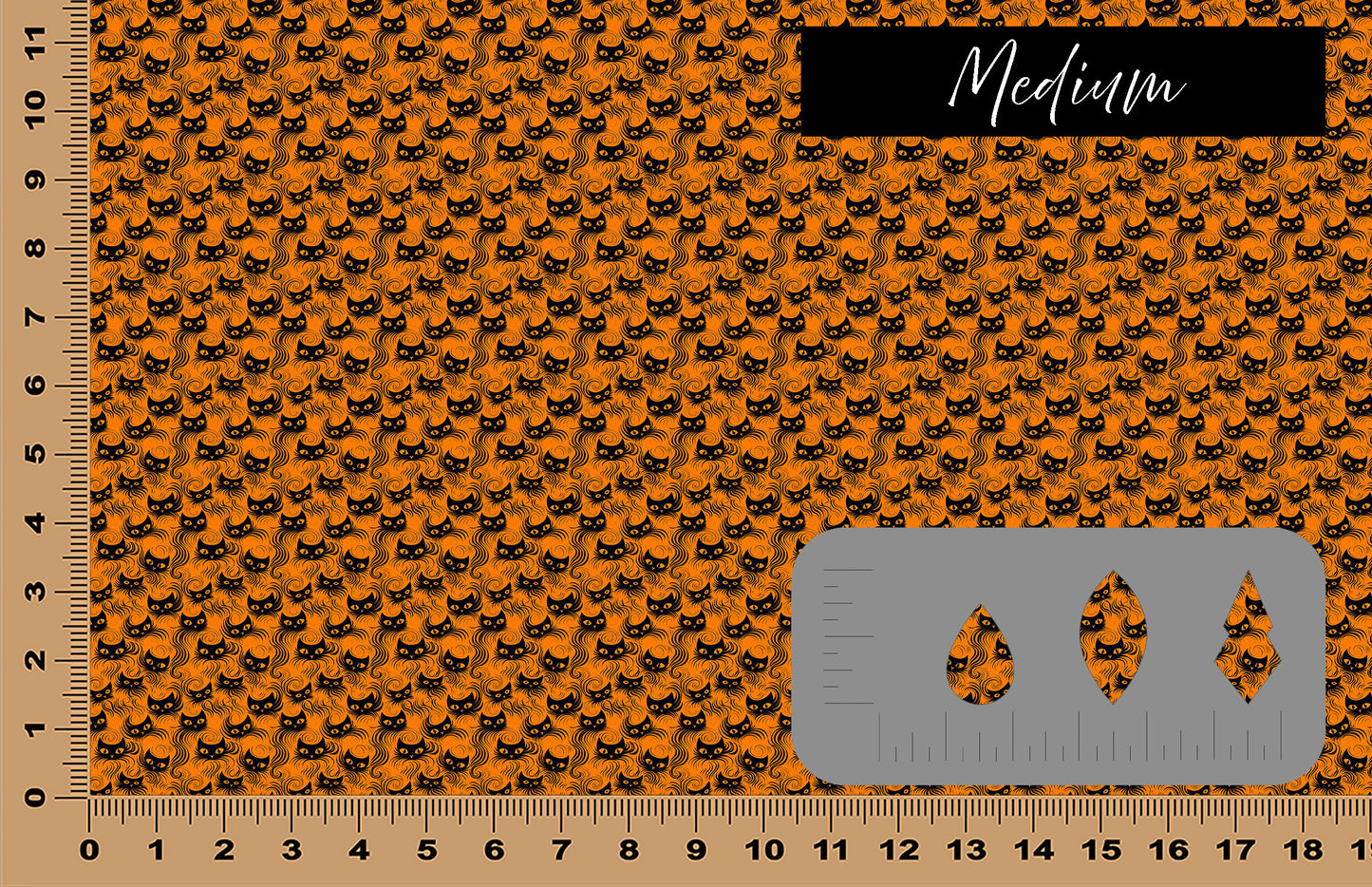 DecoCraft - Halloween - Black Cats