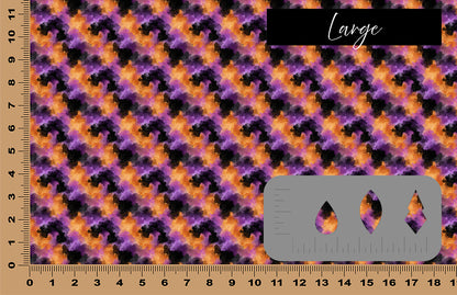 DecoCraft - Halloween - Abstract Inks - Orange, Purple, & Black