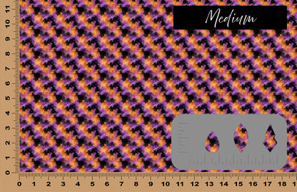 DecoCraft - Halloween - Abstract Inks - Orange, Purple, & Black