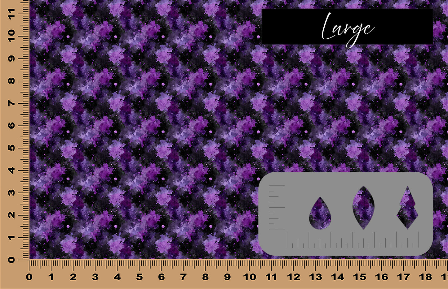 DecoCraft - Halloween - Abstract Inks - Purple