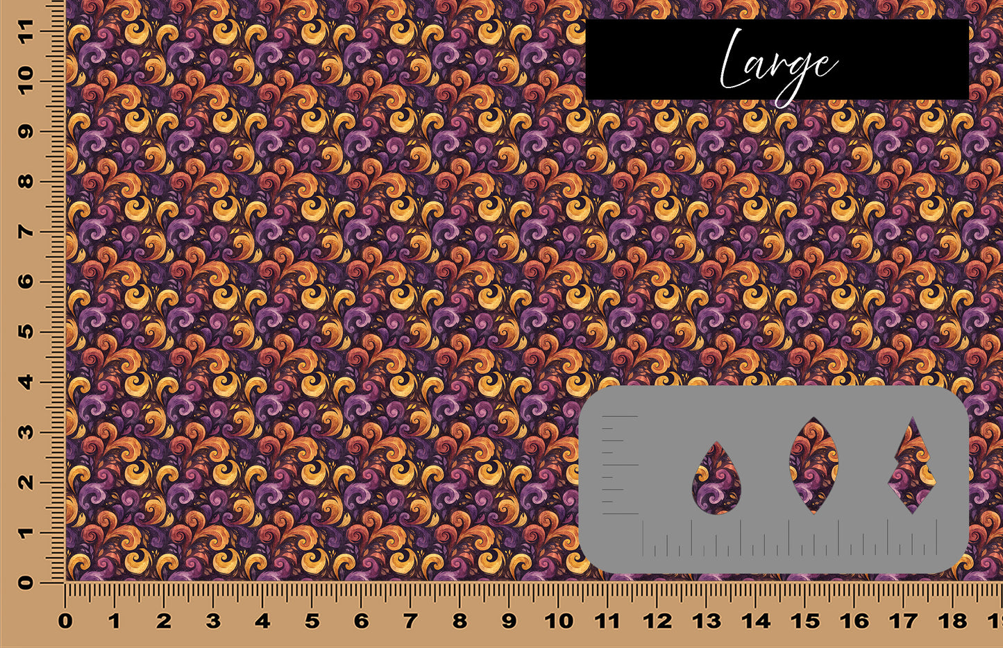 DecoCraft - Halloween - Swirls