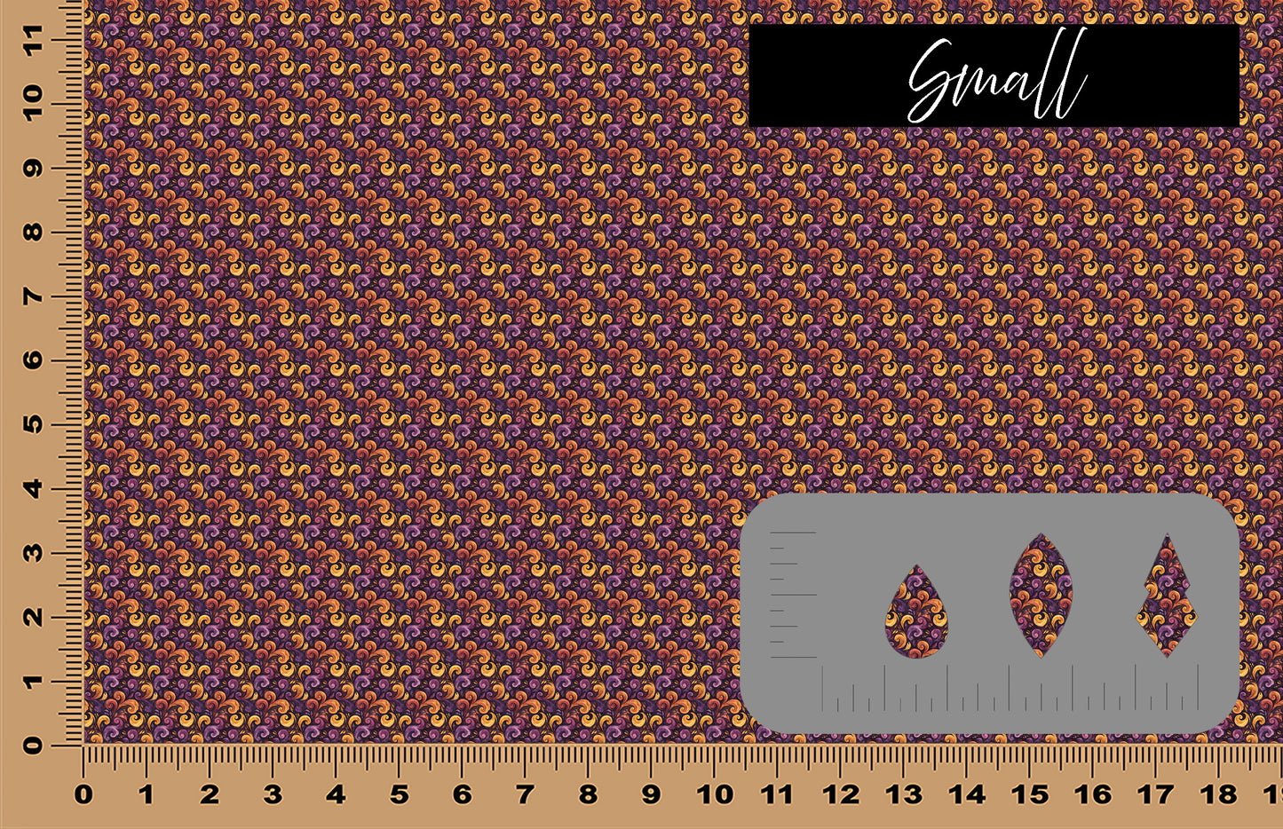 DecoCraft - Halloween - Swirls