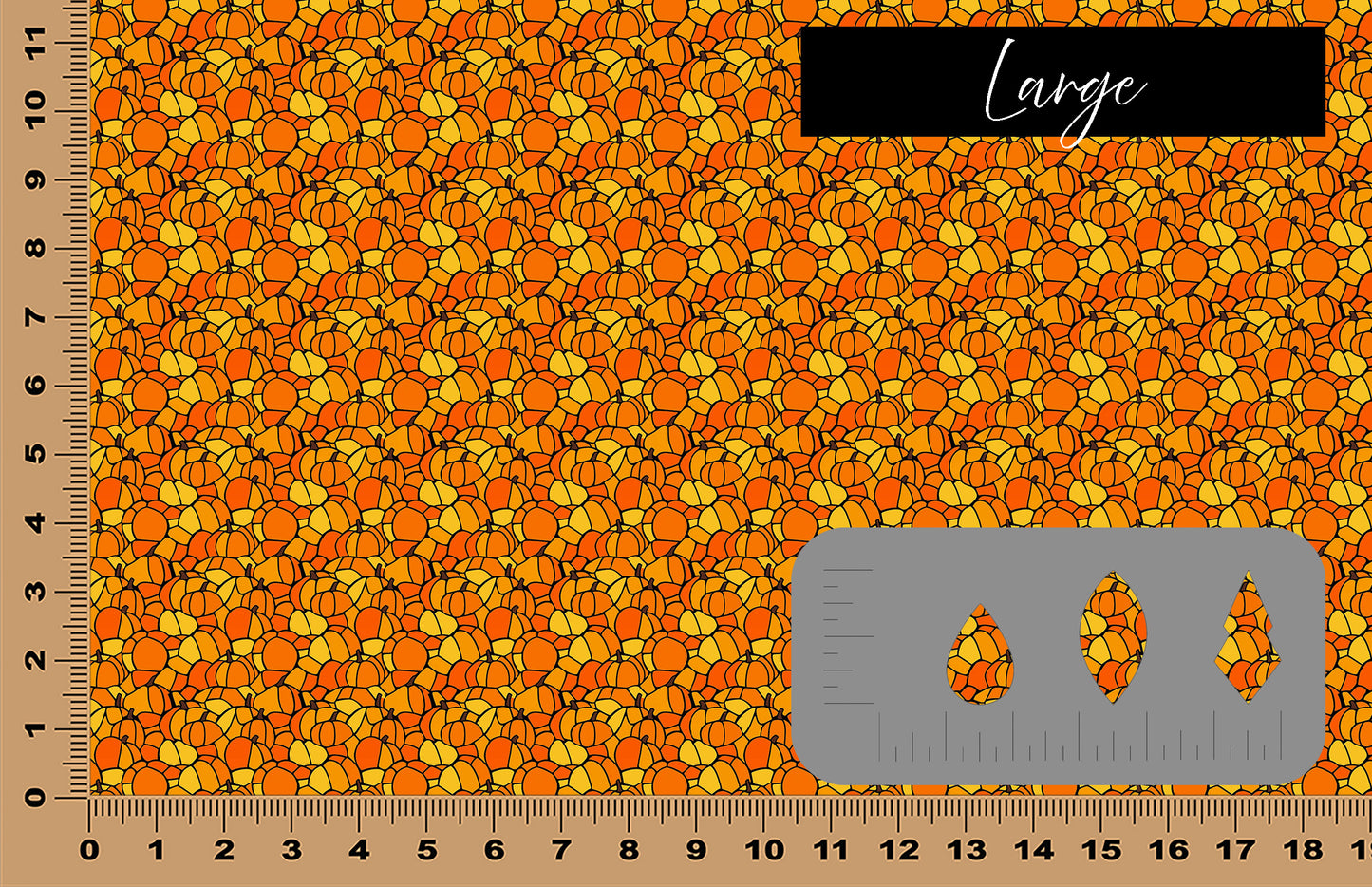 DecoCraft - Halloween - Stained Glass Pumpkins