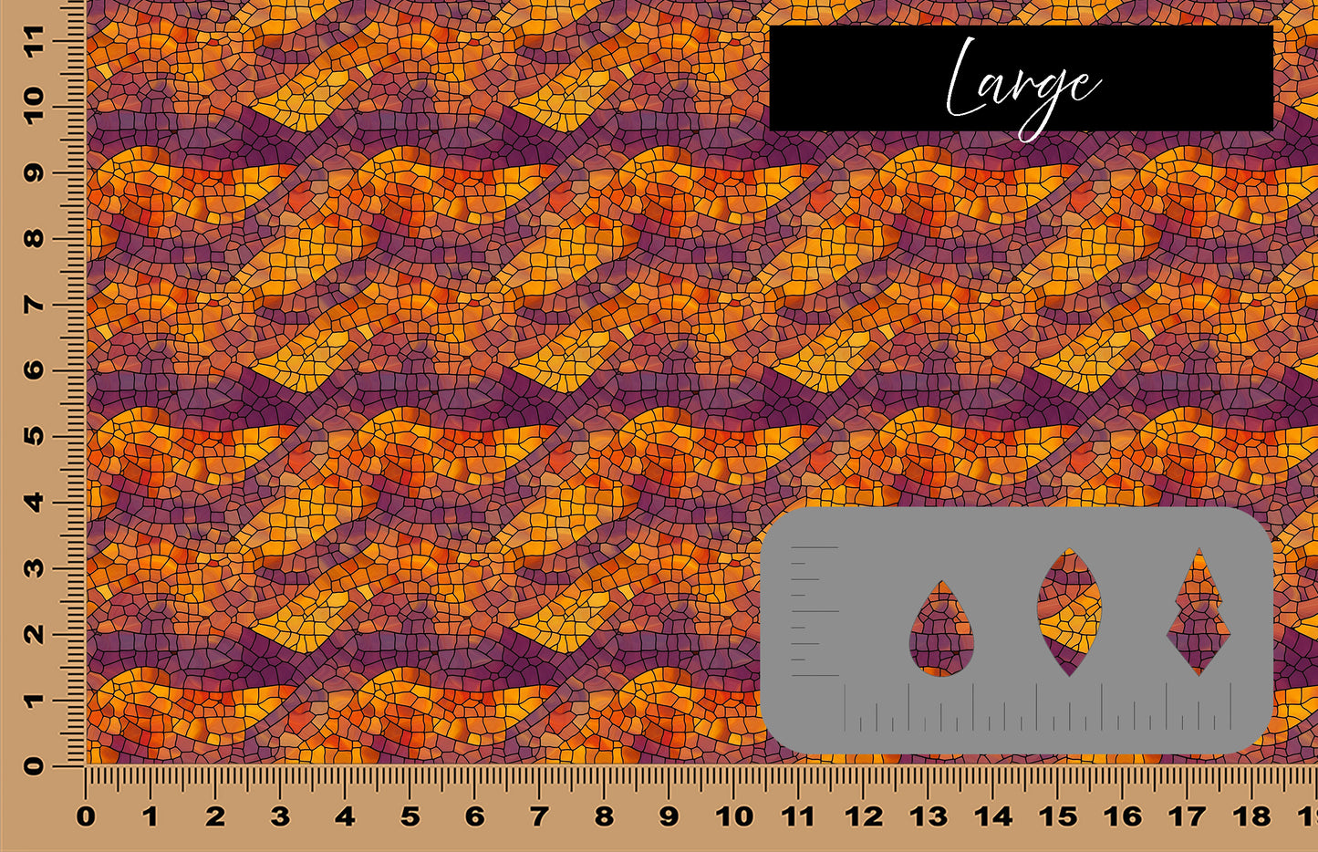 DecoCraft - Halloween - Abstract Mosaic