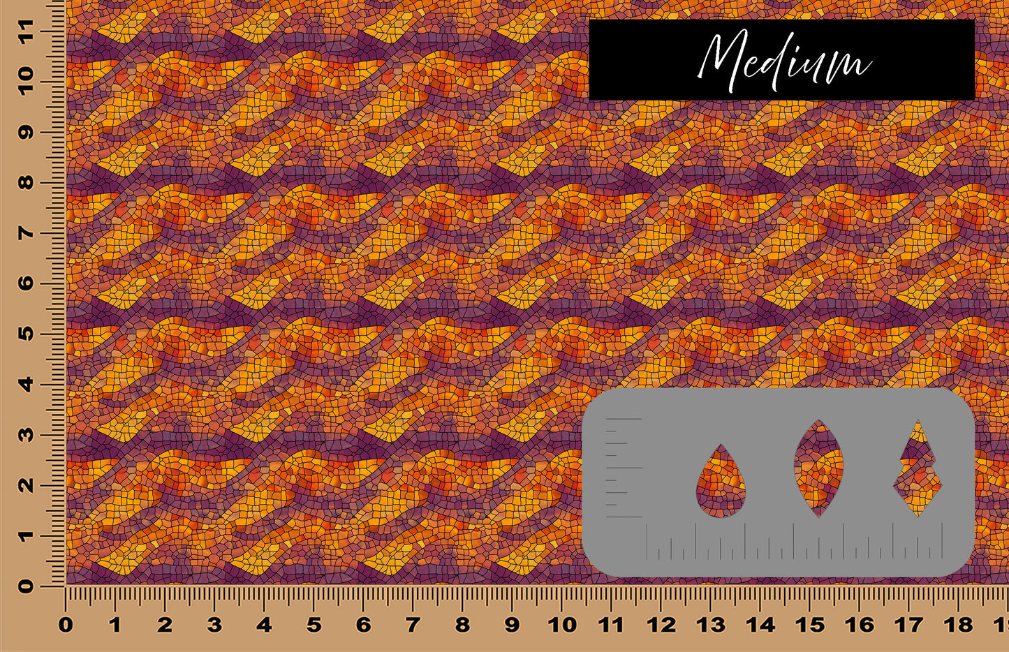 DecoCraft - Halloween - Abstract Mosaic