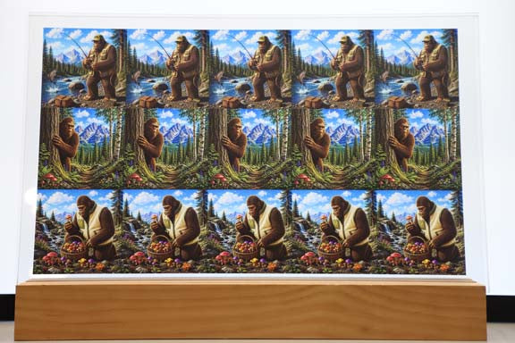 DecoCraft - Studio 1375 - Scenic Tiles Series - Backcountry Bigfoot Assortment