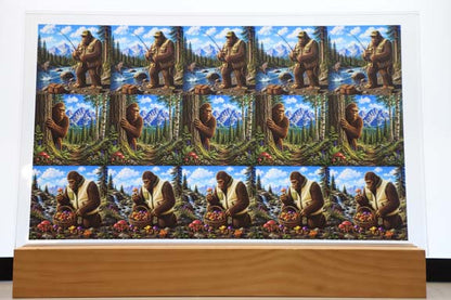 DecoCraft - Studio 1375 - Scenic Tiles Series - Backcountry Bigfoot Assortment