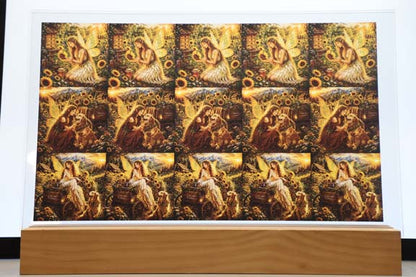 DecoCraft - Studio 1375 - Scenic Tiles Series - Sunflower Faries