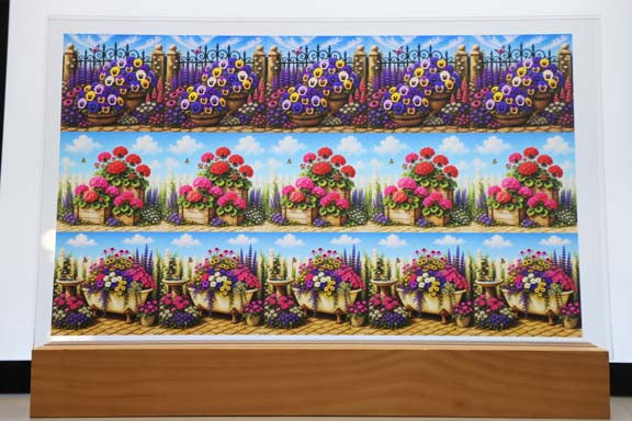 DecoCraft - Studio 1375 - Scenic Tiles Series - Sunlit Garden