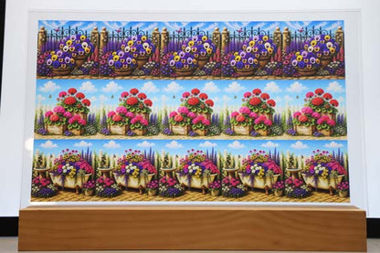 DecoCraft - Studio 1375 - Scenic Tiles Series - Sunlit Garden