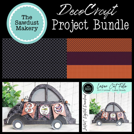 DecoCraft - The Sawdust Makery- Project Bundle - Boo Bug - Option for 4-Sheets or 7-Sheets