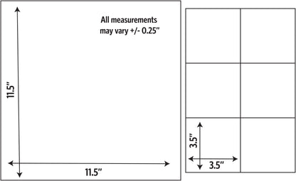 DecoCraft - Elevated Texture - Realistic Stained Glass - Blooms & Bunny - Tulips