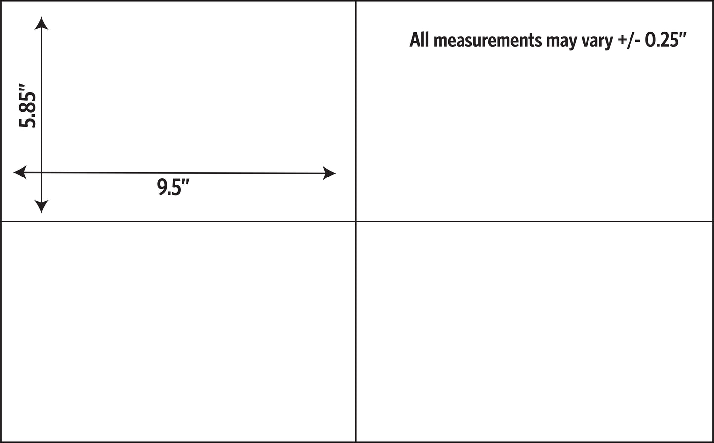 DecoCraft - Scenic Elevated Texture Tiles - Iridescent Collection - Galaxy Spiral Mosaic