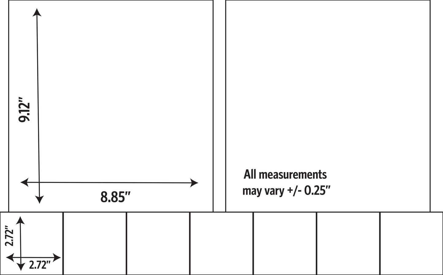 Custom Printing - Squared Image Tiles - Single Image