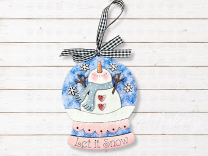 DecoCraft - The Sawdust Makery- Backer Board - Snowglobe Snow
