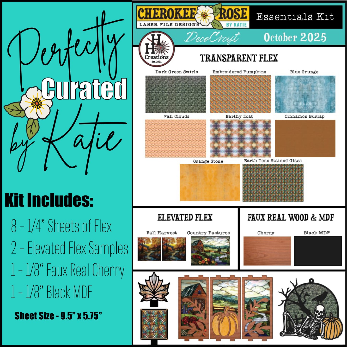 DecoCraft - Cherokee Rose - Katie's Essentials Kit - October 2025