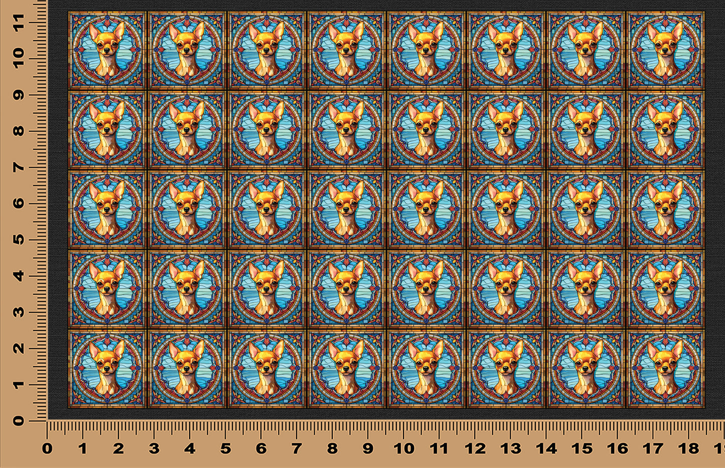DecoCraft - Scenic Elevated Texture Tiles - Chihuahua