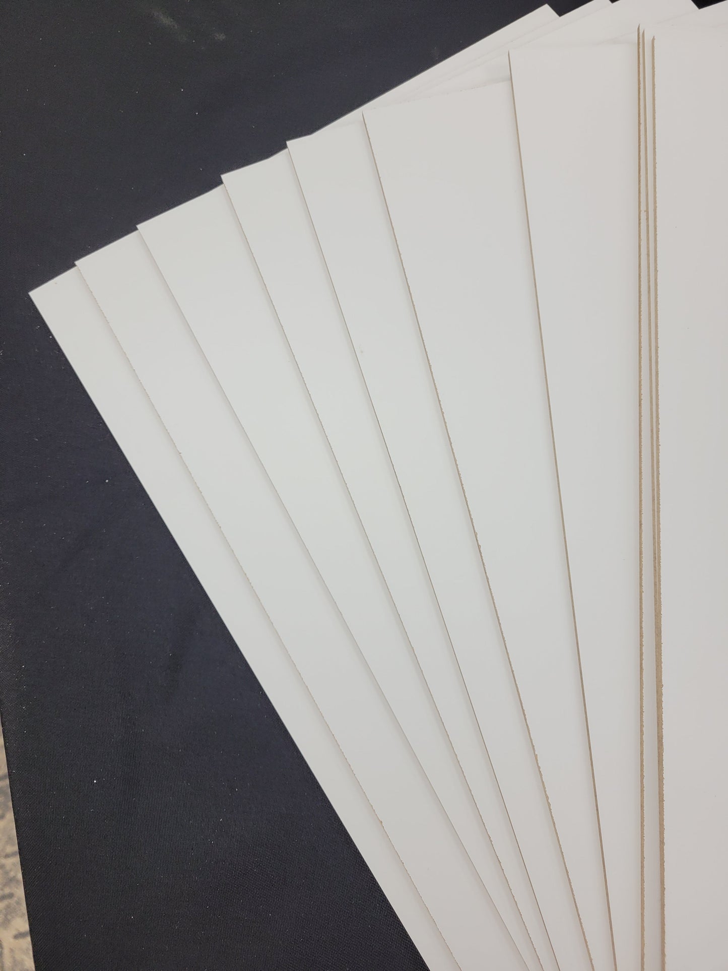 1/8" Premium Double-Sided White MDF Draft Board 15.75" x 29.75"